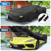Chevrolet Corvette C8 with Zipper Black Waterproof Car Cover (2020 - 2022)