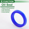 Oil Seal 5 x 35x45x7mm Seal Ring Rotary Shaft Seal TPU High Pressure Blue