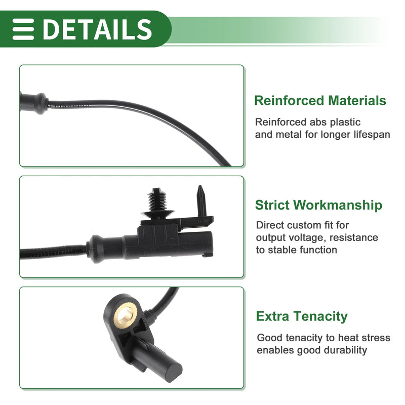 Nissan Cube ABS Wheel Speed Sensor Rear Left (2012-2014)