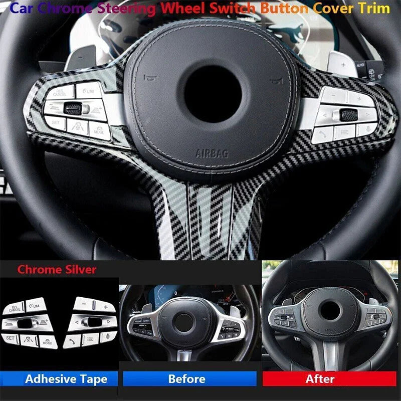 BMW 3 4 5 X4 X5 X6 X7 Z4 G20 G30 G05 G06 G07 Steering Wheel Switch Cover