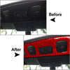Audi TT Convertible Car Reading Light Panel Cover Trim Carbon Red (2001-2006)