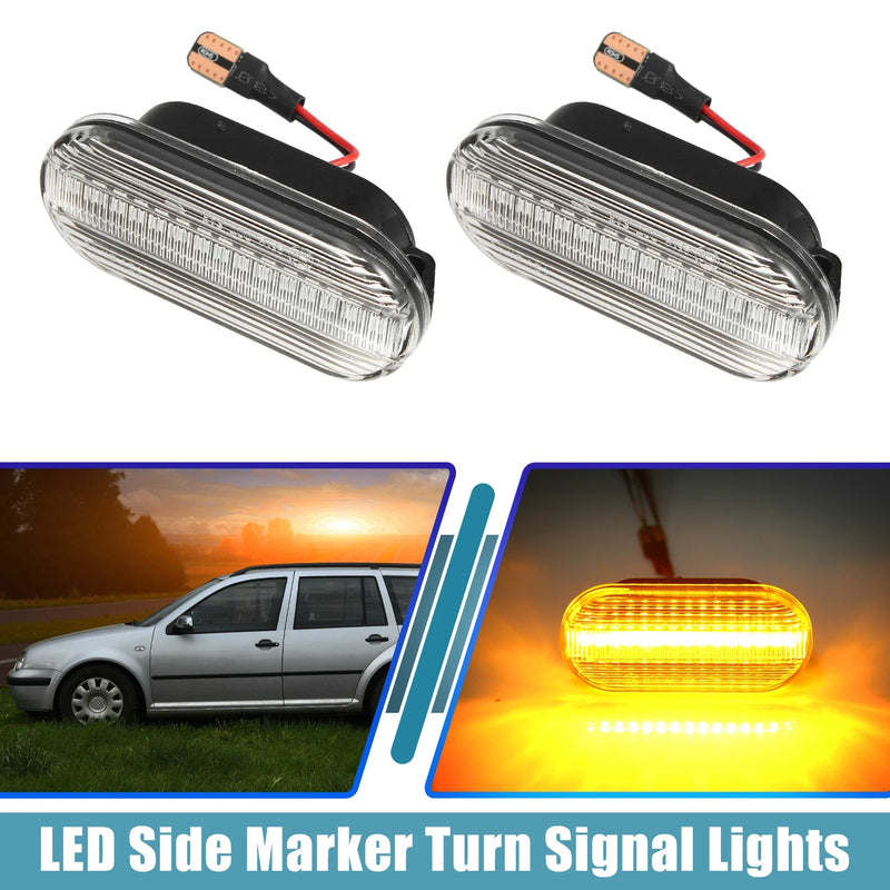Ford LED Side Marker Turn Signal Lights  Yellow (2004-2008)