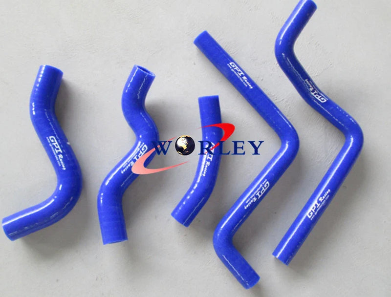 Honda CR125 CR125R (2000-2002) - Red Silicone Radiator Hose