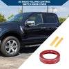 Ford Mustang 2015-2020 Red 1 x Piece Headlight Switch Knob Cover Ring