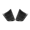Audi A6 A7 Carbon Fiber Black Steering Wheel Panel Cover Trim (2012-2018)