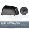 Chevrolet Colorado Rearview Mirror Cover Cap Set Black Carbon Fiber