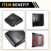 Jeep Wrangler JL JLU Carbon Fiber Tail Light Cover Trim (2018-2023)