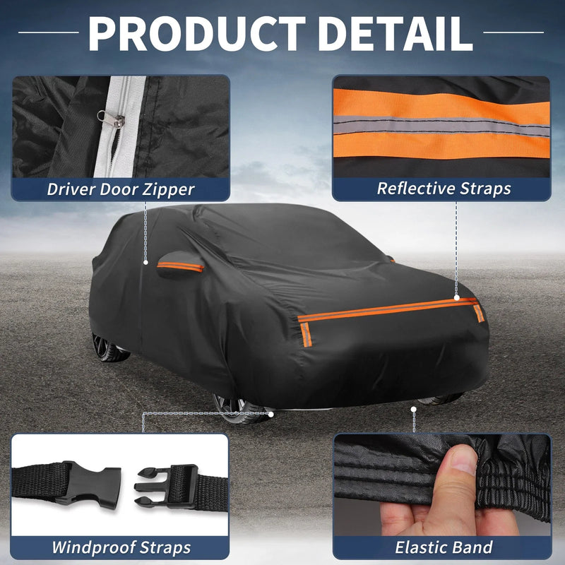Toyota Passo Waterproof Aluminum Film Cotton Car Cover (2004-2023)