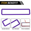 Jeep Wrangler JK (2011-2017) Purple Emergency Light Switch Panel Trim