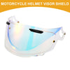 RX-7X Resin Clear Red Visor Shield 3-Snap