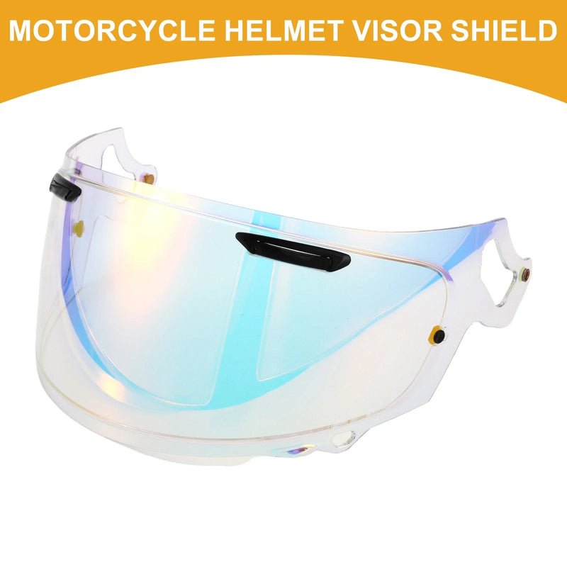 RX-7X Resin Clear Red Visor Shield 3-Snap