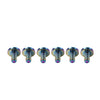 Motorcycle Bike 6 x M6x10mm Alloy Torx Head Screws