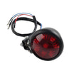 Cafe Racer Bobber Chopper Motor Black LED Rear Stop Brake Tail Light