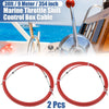 Yamaha 2 x 30ft Marine Type Shift Remote Control Box Cable