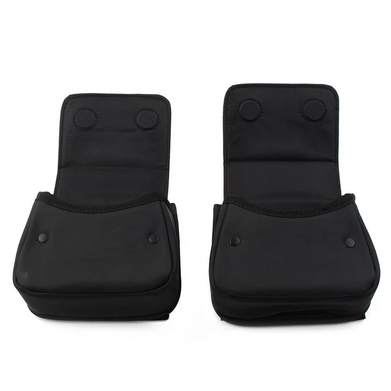 Harley Touring Road Street Glide Black Lower Door Pocket Bags (1996-2013)