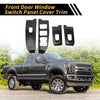 Ford Maverick Carbon Fiber Front Door Window Switch Panel Set (22-24)