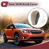 Subaru Forester (2014-2017) Black Beige Gear Shift Knob Cover