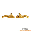 Harley Tri Glide FLHTCUTG Gold Handlebars Brake Clutch Levers (2021)
