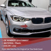 BMW 320i (2016-2018) Grey 1 Pcs Tow Hook Cover Front Bumper