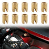 Harley Touring FLHTC FLHTP 10 x Brass Thread Cutting Inserts (2010-2023)