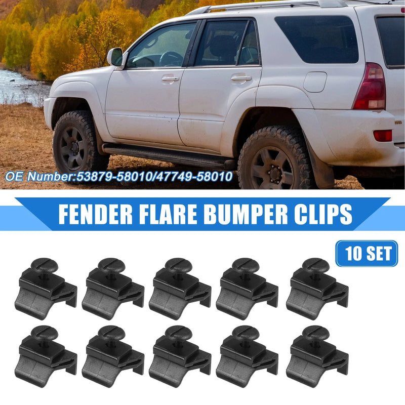 Toyota Camry 10 x Front Fender Bumper Cover Clip and Pin (2004–2011)