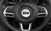 Jeep Compass 3 x pcs ABS Chrome Steering Wheel Panel Cover Trim (2017-2021)