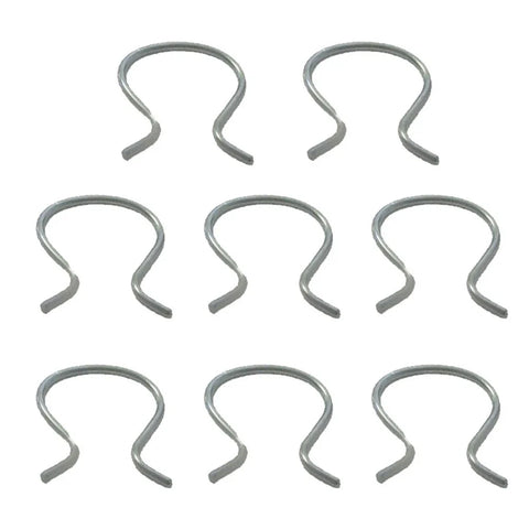 Chevrolet Buick Pontiac 8 x Horseshoe Clips Zinc Plated