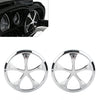 Harley Electra Glide & Street Glide Chrome Speaker Trim Grill Cover (2014-2022)