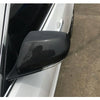 Cadillac ATS 2014-2018 Real Carbon Fiber Add-on Mirror Cover Caps