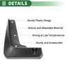Lexus ES350 Base Sedan Mud Flap Splash Guard Set (2013-2018)