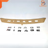 Mitsubishi Silver Mirage 3D Acrylic Logo Emblem Badge