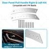 VW Beetle Aluminum Door Panel Pull Handle Kit  Right & Left (1998-2010)