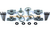 MG MGB 5x dzus fasteners 6mm D-ring quarter-turn battery cover (1962–1980)