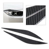 BMW 3 Series 2 x Carbon Fiber Headlight Eyebrow Eyelid Covers (2013-2017)