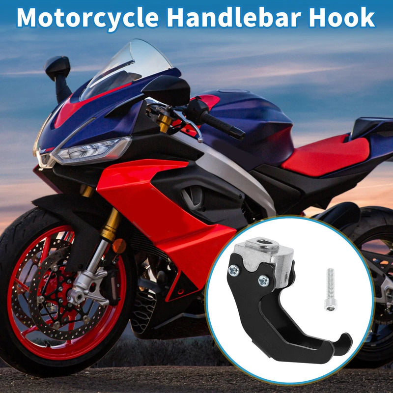 Motorcycle Aluminum Alloy Black Handlebar Hook Claw-Shaped