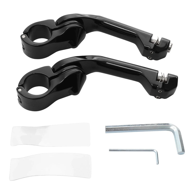 Harley Foot Pegs 1-1/4" Pegstreamliner Long Angled Highway Engine Guard