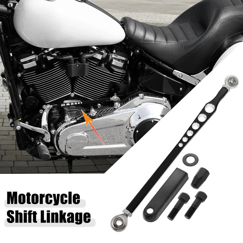 Harley Davidson Lever Gear Shift Linkage 6 Hole Black (1980–2022)