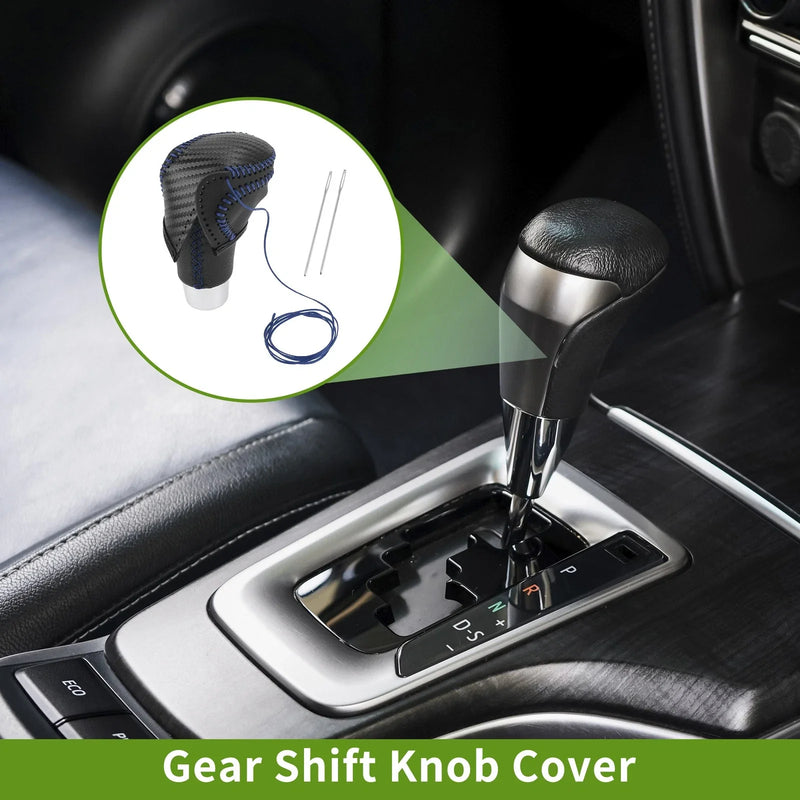 Toyota CH-R 2018-2022 Black Carbon Fiber Gear Shift Knob Cover