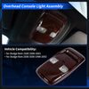 Dodge Ram 1500 Peach Wood Overhead Console Light Assembly