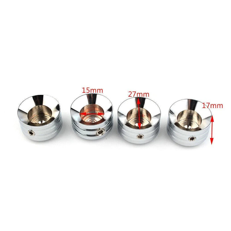 Harley Twin Cam Models 4 x Spark Plug Head Bolt Cap Covers (1999-2017)