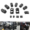 Harley Touring FLHTC FLHX Hand Control Switch Housing Button Cover (14-23)