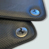 Ferrari California Convertible Carbon Fiber Leather Floor Mats (2008-2014)