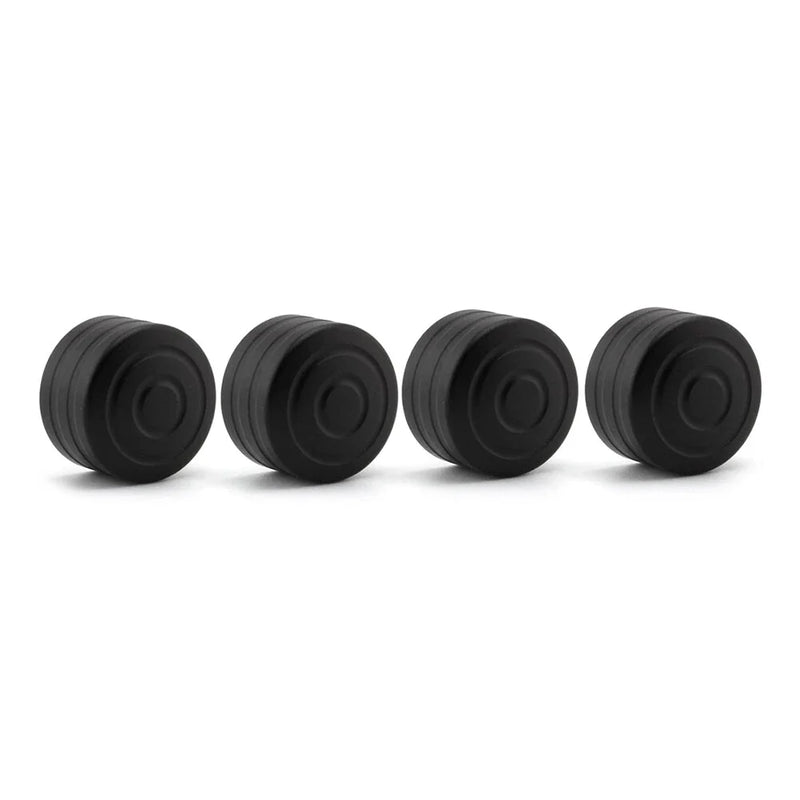 Triumph T120 Thruxton 4 x Billet Black Head Bolt Cover Caps (2016-2023)