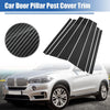 BMW X5 Gloss Carbon Pattern Door Window Pillar Post Cover Trim (2014-2018)