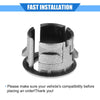 Lexus ES350 (2007) Durable Silver Tone 2 x Parking Sensor Retainer Holders