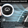 Toyota Corolla Matrix AC Compressor Clutch Kit 6-Groove