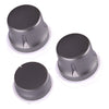 Toyota Highlander 3 x Air Conditioning Knob Covers Gray (2001-2007)