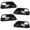 3 4 Series F30 F34 3GT 4PC Carbon Look Interior Door Handle Bowl Cover