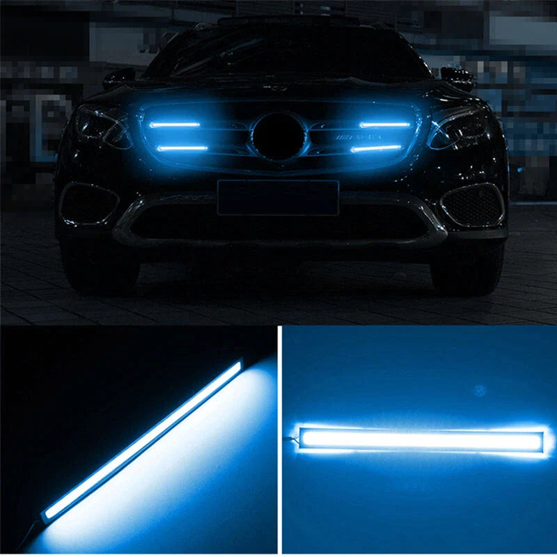 Camping Caravan Boat Car - Ice Blue 12V Waterproof LED Strip Light Bar