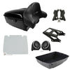 Harley Touring Trunk Speaker Pad Mount Docking Plate (2014-2025)